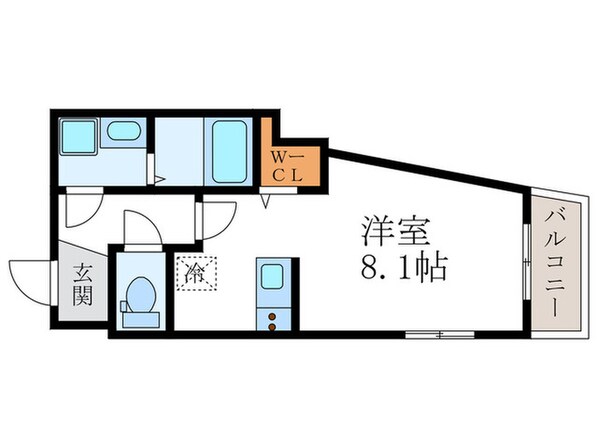 STANDZ今出川通の物件間取画像